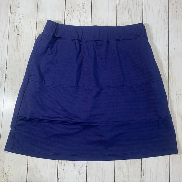 Court Hayley Women's Navy Sporty Casual Golf Athleisure Tennis Core Skort - Picture 3 of 5